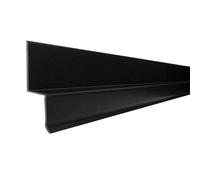 Fassadenprofile 20x Moulure de finition 1m Noir, Profilé de Finition et Protection Murale