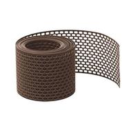 Fassadenprofile Closoir PVC 5m x 80mm marron - Grille d’aération pour toit & façade, protection insectes et oiseaux