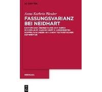 Fassungsvarianz Bei Neidhart
