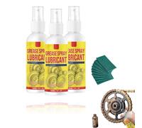 Fast-Acting Anti-Rust Lubricant Spray - Heavy Duty Rust Remover for Metal, Auto Parts, Tool & Hardware - Low-Odor Penetrating Oil 、Multipurpose Cleaner - Prevents Corrosion (yellow 2PC)