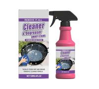 Fast-Acting Heavy-Duty Grill Degreaser Spray, BBQ Cleaner Spray for Outdoor Grills, Powerful BBQ Degreaser for Burnt Grease & Oven Cleaning (1pc)