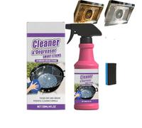 Fast-Acting Heavy-Duty Grill Degreaser Spray,BBQ Grill Degreaser Cleaner Heavy Duty,Smoker Cleaner for Smoky Stains, and Stubborn Grease,All Purpose Heavy Oil Cleaning Agent for Barbecue Grills (1PC)