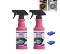 Fast-Acting Heavy-Duty Grill Degreaser Spray,BBQ Grill Degreaser Cleaner Heavy Dutys,Smoker Cleaner for Smoky Stains,and Stubborn Grease,Heavys Duty Degreasers for Burnt Food and Grease (2PC)