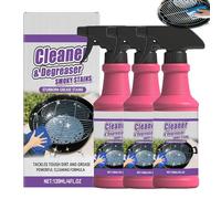 Fast-Acting Heavy-Duty Grill Degreaser Spray,Nettoyant Barbecue,Heavy Duty BBQ Grills Degreaser,All Purpose Heavys Oil Cleaning Agent,Smoker Cleaners for Stains and Stubborn Grease (3PC)