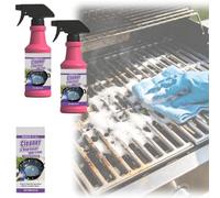 Fast-Acting Heavy-Duty Grill Degreaser Spray,Outdoor 120 ML BBQ Grill Cleaner,Multi Functional Grease Remover for Kitchen Grates and Racks,Stove Top,Drip Pans (1)