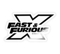 Fast and Furious 10 Logo Avec X Noir Autocollant Sticker
