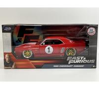 Fast And Furious 1969 Chevrolet Camaro Échelle 1:24 Jada 36151