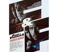 Fast and furious 4 Affiche Cinéma Originale Petit Format (53x40 cm Pliée) Vin Diesel Paul Walker