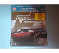 Fast and Furious 6 - Zavvi Exclusive Limited Edition Steelbook (Includes UltraViolet Copy and Exclusive Art Cards)