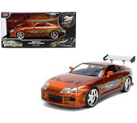 Fast and Furious Brians Toyota Supra Brosse Couleur 1:24 Jada 37703