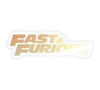 Fast and Furious Classique Logo Autocollant Sticker