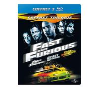 Fast And Furious - Coffret Trilogie : Fast And Furious + 2 Fast 2 Furious + Fast & Furious : Tokyo Drift - Blu-Ray