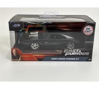 Fast And Furious Doms Dodge Charger R/T Noir Mat Échelle 1:32 Jada 253202000