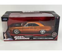 Fast And Furious Doms Plymouth Road Runner Orange Échelle 1:24 Jada 253203030