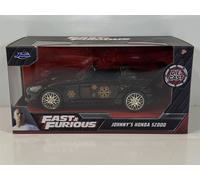 Fast And Furious Johnnys Honda S2000 Noir 1:3 2 Jada 25320200