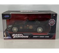 Fast And Furious Johnny's Honda S2000 Noir 1:32 Jada 25320200