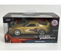 Jada Fast and Furious Modèle Toyota Supra DORATA de Slap Jack Echelle 1/32 Original
