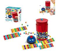 Fast Bead Grabbing Game, Match Color Bingo Game Set, Jeu rapide de saisie de perles, jeu de bingo assorti aux couleurs, jeux éducatifs rapides - Aiguisez vos réflexes, Reconnaissance des couleurs