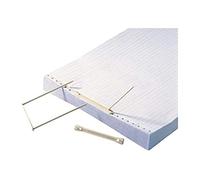 Fast Relieur d'archivage écartement 90 mm plastique beige - Lot de 100