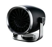 Fast Car Heater, Efficient Window Defroster Fan, Quick Heating Device with Swivel Base, Warm Abs Blower, Automotive Plugin with Compact Design, Vehicle Cooler for Winter & Truck 11 x 10,4 x 10,8 cm