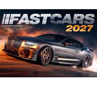 Fast Cars 2027 Calendar - Calendrier Voitures - Auto Calendario - Coche deportivo