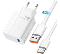 Fast Charger 120w & Usb C Cable 6a 2m For Xiaomi Mi14 14 Ultra 13 Pro 12 12t 11, Charging Adapter Charger For Redmi K60 Ultra Note 13 12 Pro + 5g 11, Black Shark 5 4, Poco F6 F5 F4 Gt 5g X6