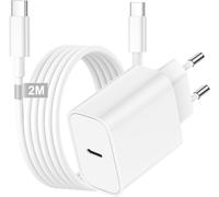 Fast Charger for Apple iPhone 16/16E/16 Pro/16 Pro Max/16 Plus/15/15 Pro/15 Pro Max/15 Plus/iPad/iPad Air, 20W USB C Charger Fast Plug Adapter USB C and Cable Type C Fast Charger iPhone