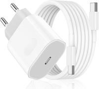 Fast Charger For Iphone 16/16 Pro/16 Pro Max/16 Plus/15/15 Pro/15 Pro Max/15 Plus/Ipad P Ro/Ipad Air, 27W Usb C Tip Power Adapter Plug With 2M Usb-C Cable