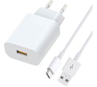 Fast Charger for Samsung Galaxy A15/A55/A05S/A34/A35/A25/A14/A23/A32/A04S/A12/A13/A21S/A20e/A41/A42/A54. Charger and 1.5 Meter USB C Cable