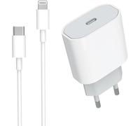 Fast Charger Usb C 20W, Mfi Certified Iphone Charger And Iphone Charging Cable, Pd 3.0 Adapter And 1M Usb C To Lightning Cable For Iphone 14/14 Pro/14 Pro Max/14 Plus/13/12/11/Xs/Ipad