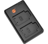 Fast Charging USB Dual Battery Charger Compatible with Nikon EN-EL19,Sony NP-BJ1,Nikon Coolpix S100,S2500,S2600,S2700,S2750,S3100,S3300,S4200,S4300,S6400,Sony DSC-RX0,RX0 II (DSC-RX0