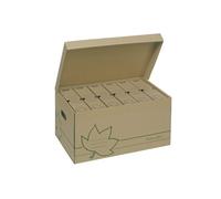 Fast - Container Archive Dos 8cm Ecologique - Paquet De 10