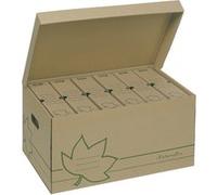 Fast Treillet Nature Line Lot de 10 conteneurs kraft Brun