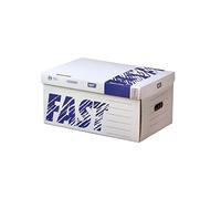 FAST Container avec couvercle pour boites d'archives - Manuelle - Blanc