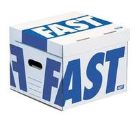 Fast - Container D'archive 28x35x35 Carton Blanc - Lot De 10 G