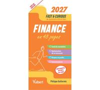 Fast & Curious Finance 2026 Apprendre vite et bien - Philippe Guillermic - Vuibert - broché - Etude