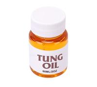 Fast Drying Tung Oil, Pure Wood Protector | Finition imperméable, Pénétration profonde du grain, Parfait pour les bateaux en bois