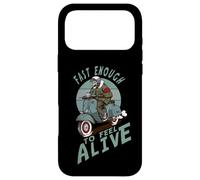 Fast Enough to Feel Alive Scooter Squelette Rétro Coque pour iPhone 17 Pro Max