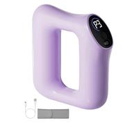 Fast Fat Burning Yoga Ring Massager, 2025 Upgraded Full-Body Fascia Massager with Heat & Vibration, for Belly, Legs & Muscle Relaxation (Purple)