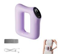Fast Fat Burning Yoga Ring Massager, 2025 Upgraded Multifunctional Full-Body Massager Ring with Heat & Vibration, Electric Fascia Massagers, 5 Levels and 3 Modes, Ergonomic,Keep Silent (Purple)