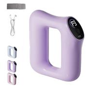 Fast Fat Burning Yoga Ring Massager - 3 Modes & 5 Intensity Levels, Multiple Intelligent Modes, High-Frequency Vibration, Suitable for Massaging Multiple Body Parts, Efficient Body Shaping (Purple)