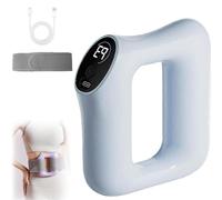 Fast Fat Burning Yoga Ring Massager, Electric Multifunctional Full Body Fascia Massager with Adjustable 3 Modes / 5 Levels of Intensity Massage, Portable Massage Ring for Waist, Neck (Blue)