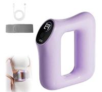 Fast Fat Burning Yoga Ring Massager, Electric Multifunctional Full Body Fascia Massager with Adjustable 3 Modes / 5 Levels of Intensity Massage, Portable Massage Ring for Waist, Neck (Purple)