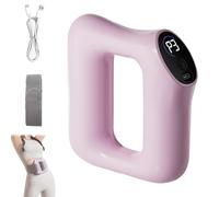Fast Fat Burning Yoga Ring Massager, Multifunctional Full-Body Fascia Ring, Adjustable 3 Modes & 5 Levels, Portable for Home Travel (Pink,1pc)