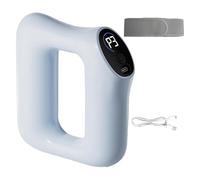 Fast Fat Burning Yoga Ring Massager, Multifunctional Full-Body Fascia Ring, Deep Tissue Vibrations with Portable Design, 3 Modes & 5 Intensity Levels,Ergonomic Electric Fascia Massager (Blue)