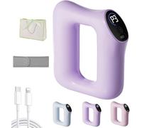 Fast Fat Burning Yoga Ring Massager, Yoga Ring Massager, Multifunctional Full-Body Fascia Rings, Adjustable 3 Modes 5 Levels, All Around Body Massage for Quick Relaxing (Purple)