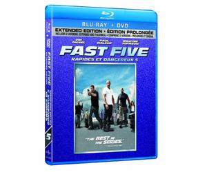 Fast Five / Rapides et Dangeruex 5 [Blu-ray + DVD]