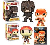 Fast Flash DC Comics Figurine de super-héros Barry Allen avec personnage en émail