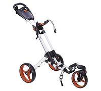 Fast Fold 360 cm Chariot 360 Unisexe, Blanc/Orange, Taille Unique
