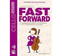Fast Forward: 21 pieces for cello players. cello and piano.